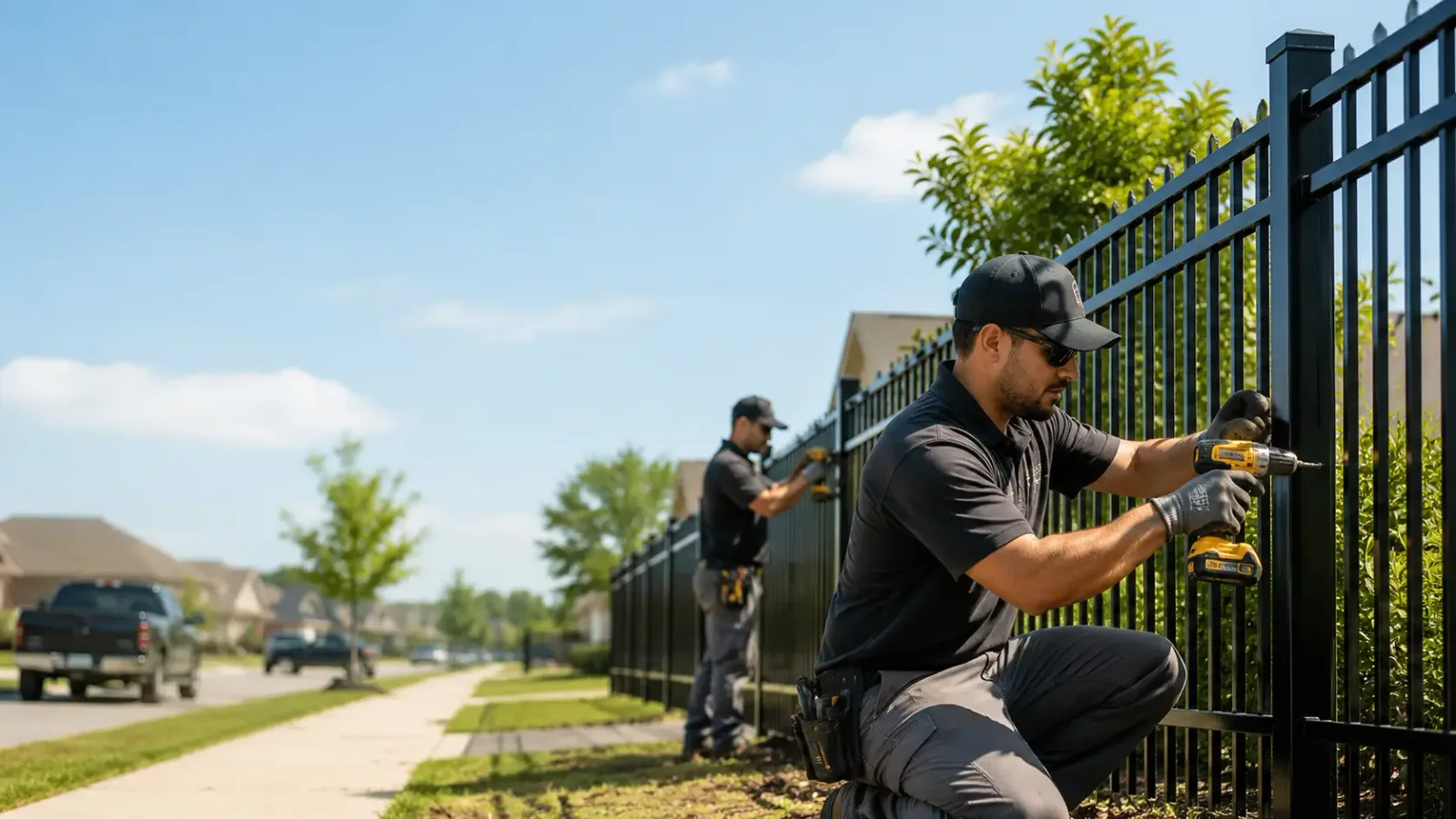 Metal Fence Installation in Barrington, IL